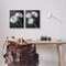Stupell Industries Simple Black & White Peony 2 pc Canvas Wall Art Set Design by Jennifer Rigsby
